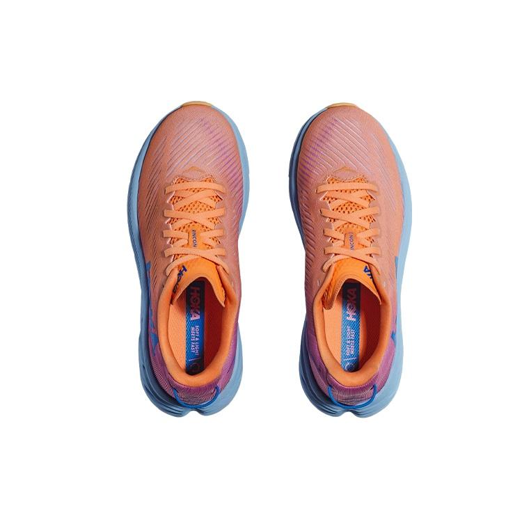 (WMNS) HOKA ONE ONE Rincon 3 Wide 'Orange Cyclamen' Women's 1121371-MOCY