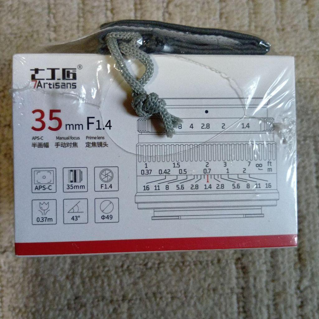 Used 7Artisans 35mm F1.4 Z-mount Prime Lens