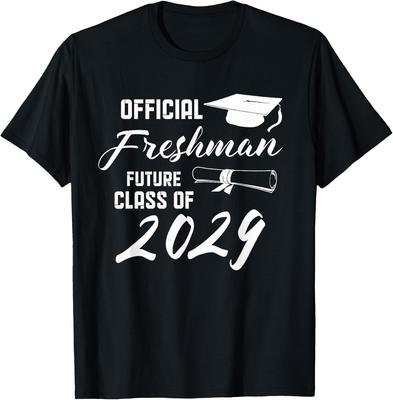 Официальная футболка для первокурсников Future Class of 2029, первый день в школе, унисекс