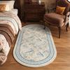 Декор спальни во французском стиле Овальный ковер Ковры класса люкс для гостиной Моющийся прикроватный мягкий коврик для пола Противоскользящий коврик для гостиной