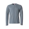 Clique Mens Melange Long-Sleeved T-Shirt