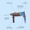 Dongcheng Three-Function Lightweight Rotary Hammer Drill CN plug (adapter included)