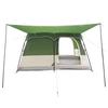 Family Tent Green 420 x 305 x 200 cm Polyester and Steel