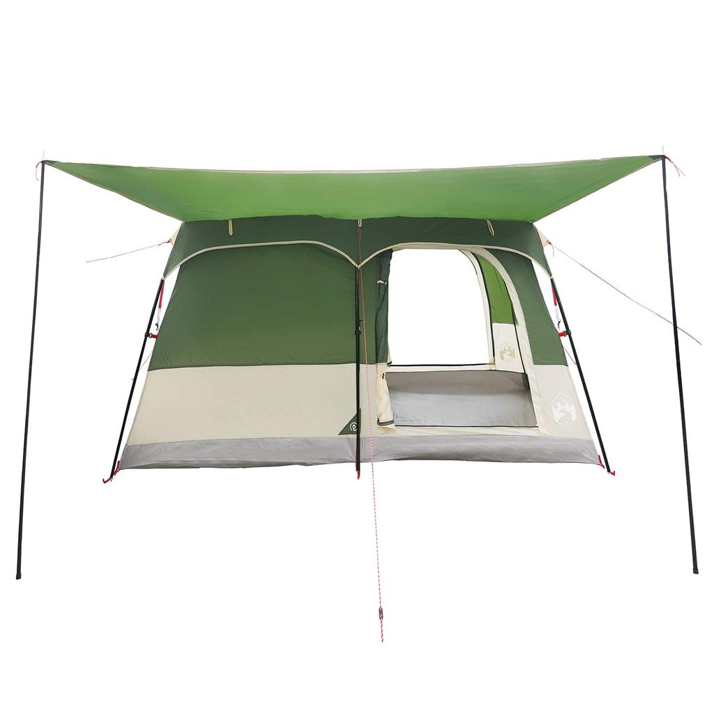 Family Tent Green 420 x 305 x 200 cm Polyester and Steel