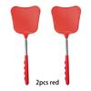 Telescopic Fly Swatters, Durable FlySwatter with Stainless Steel Handle for Indoors/Outdoor/Classroom