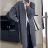 Autumn and Winter Women's Cardigan Sweater Jumper Long Jumper Jacket Lazy Wind Big Yards Thick Knitted Cardigan