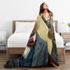 The Dapper Animals  Blanket Quality Warm Soft  Throw Blanket Autumn Girls Boys Couch Chair Fluffy Bedspread
