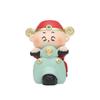 Resin  Crafts Chinese God of Wealth Figurine Cartoon New Year Car Ornaments  Car Ornaments