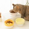 Anti Tipping Cat Bowl Ceramic Pet Drinking Feeder Pet Supplies Pet High Foot Bowl Water Container