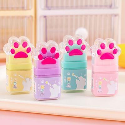 Канцелярские товары Кошачья лапка Ластик Подарочный ластик Портативный Мультяшный ластик