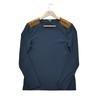Women's Long Sleeve Navy T-Shirt