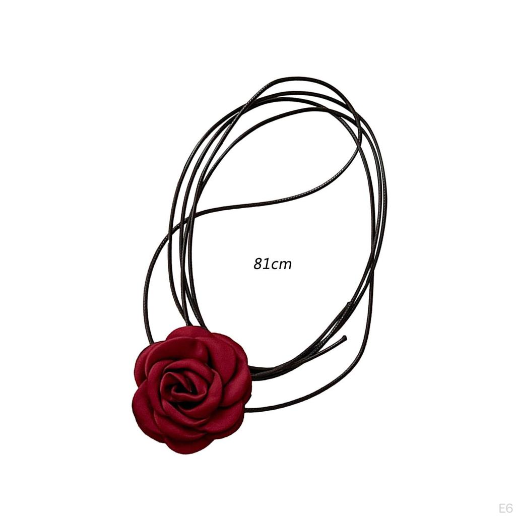 Ожерелье-чокер с кружевной отделкой