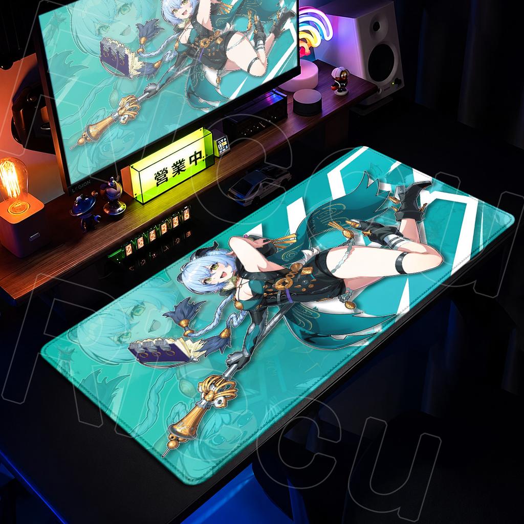 Zenless Zone Zero Люсия Милая Девушка Аниме Коврик для Мыши ZZZ HD Печать Коврик для Мыши Ноутбук Клавиатура Стол Ковер PC Игровые Аксессуары