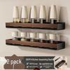 cmaos No-Drill Wall-Mounted Kitchen Spice Rack