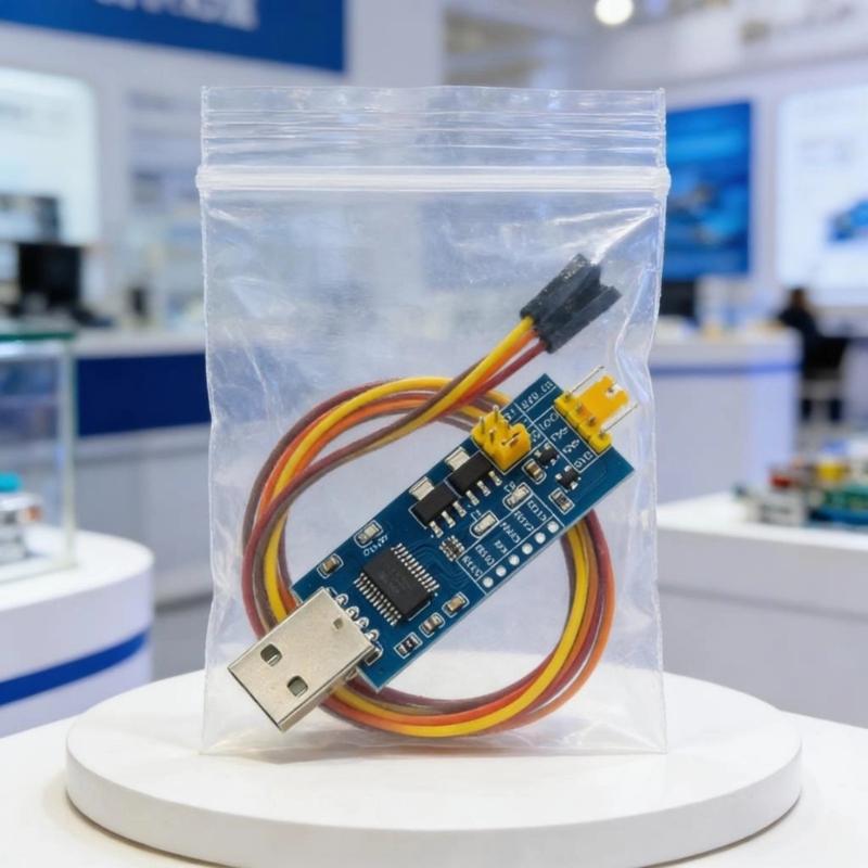 Модуль USB-преобразователя в TTL-последовательный порт FT232RL с несколькими выходами напряжения для программирования и отладки микроконтроллеров