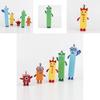 Numberblocks Красочные Строительные Блоки Милые Трансформируемые Фигурки Для Детских Игр