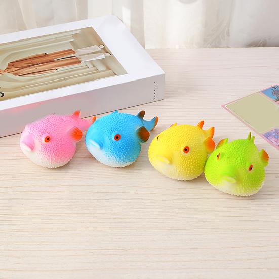 Мучной иглобрюх Антистресс Мялка Игрушка для снятия стресса Мини-иглобрюх Сенсорная игрушка Декомпрессионный инструмент для домашнего и офисного работника