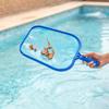 Swimming Pool Leaf Skimmer Net with Solid Plastic Frame Heavy Duty Spas Hot Tubs Fountains Fine Mesh Cleaning Net Pool Accessories