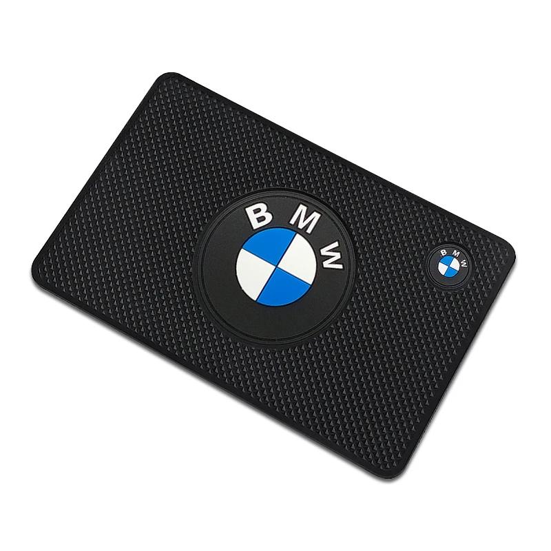 1 шт. Автомобильная эмблема Противоскользящий коврик Держатель для телефона Противоскользящий коврик Автостайлинг Для BMW M Performance M3 M5 M6 F01 F20 F10 F13 F15 F16 F30
