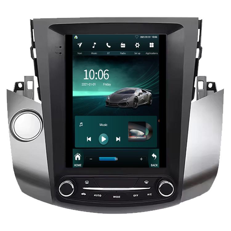 Toyota RAV4 Android GPS Навигация Смарт-управление с HD Камерой Заднего Вида и Совместимостью с CarPlay