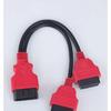 OBD2 1/2 Адаптер Кабель Удлинитель OBD Удлинитель 12В Автомобильный Универсальный 16-контактный Разветвитель