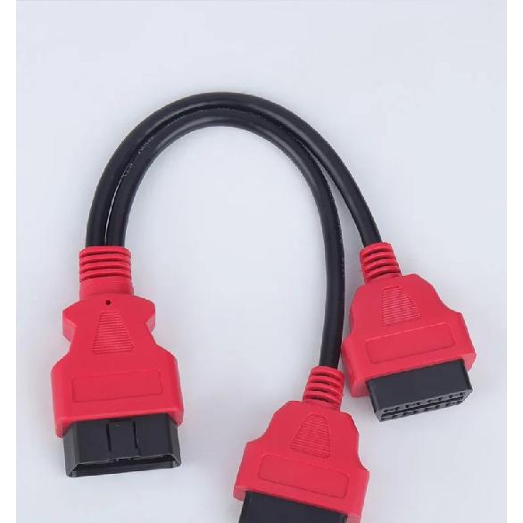 OBD2 1/2 Адаптер Кабель Удлинитель OBD Удлинитель 12В Автомобильный Универсальный 16-контактный Разветвитель