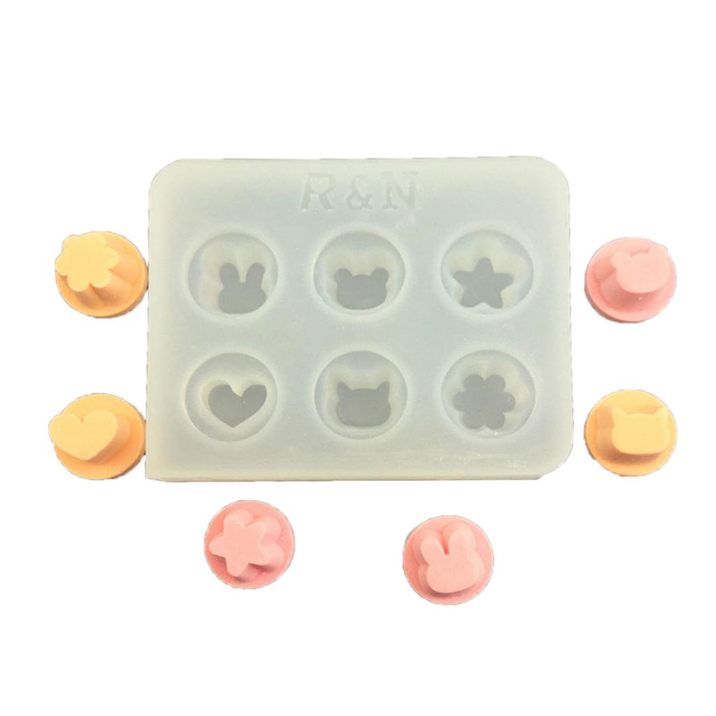 Cute Cake Decorating Molds for Candy Soap Candle Epoxy Clay Molds Food Fondant Molds DIY Handmade Silicone Cake Moulds
