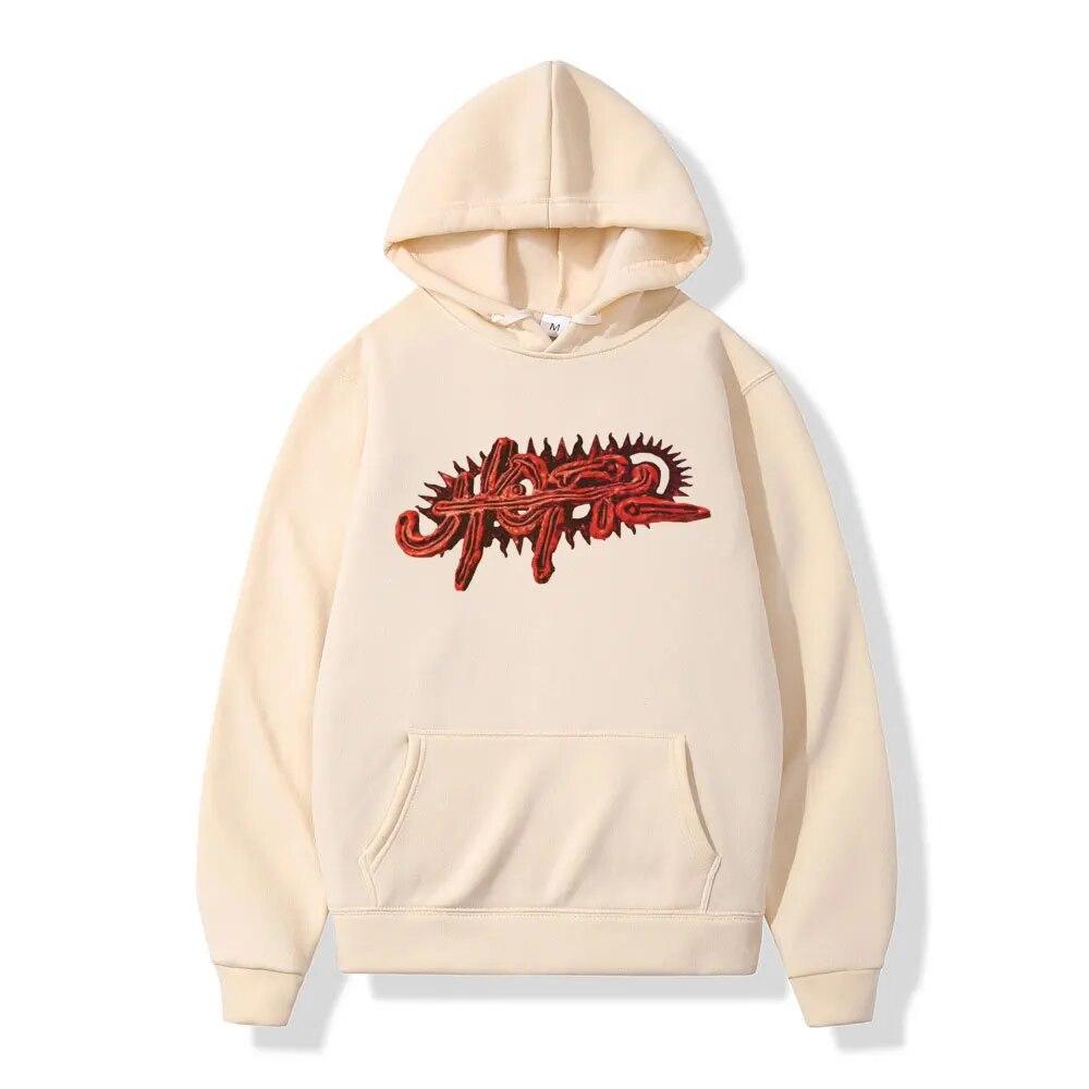 Рэпер Кактус Джек Утопия Толстовка с принтом Унисекс Женская Хип-Хоп Винтаж Толстовки с длинными рукавами Модная Повседневная флисовая толстовка Уличная одежда