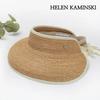 [Helen Kaminski (Hat)] Helen Kaminski Mita Sun Visor Straw Hat Natural Sand Visor Hat HAT50220-NTSD