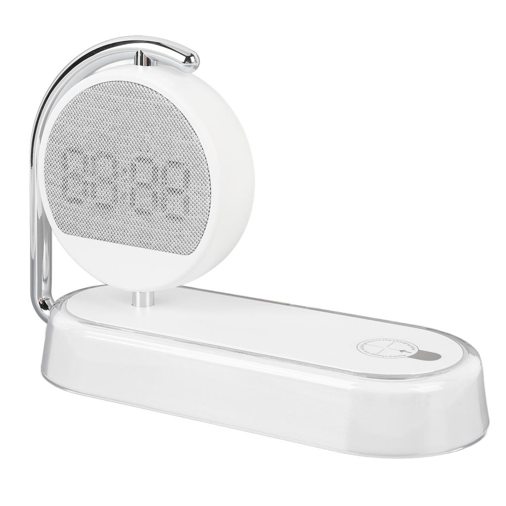 Ночник с будильником 15 Вт, беспроводная зарядка, ночной светильник для чтения для дома, офиса, общежития