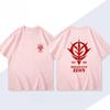 Футболка с принтом из аниме Mobile Suit Gundam ZEON Мужская и женская футболка Мужская футболка Спортивная футболка Мужская футболка Летняя футболка 2026