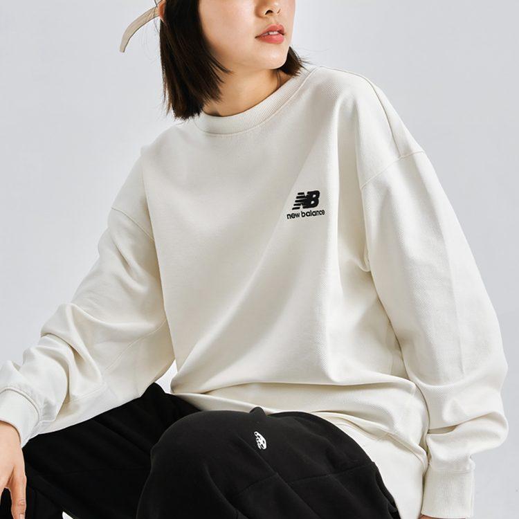 New Balance Толстовка Унисекс Белая AMT31326-CIC