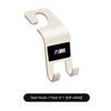 Car Seat Back Headrest Storage Hooks Accessories For BMW E90 G80 M3 G30 M5 F82 F83 F20 F21 G42 F95 F96 G06 G07 M2 M4 M8 G14 G15
