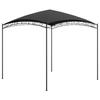 Gazebo - vidaXL - 3x3x2,65 M - Anthracite - Steel - Fabric 180 G/m²