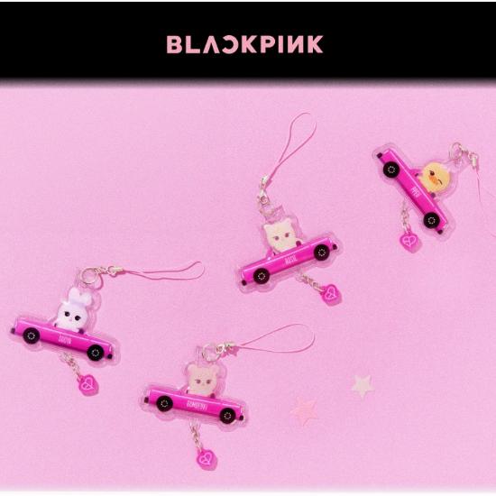 Blackpink Брелок-воздуховод с персонажем Официальный BP POPUP Коллекционный брелок