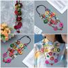 Bohemien Damenkette Ethnisch Retro Kokosnussperlen Bunt
