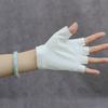 Solid Color Y2k Leather Gloves Harajuku Half Finger Mittens Women Leather Gloves  Motorcyclist