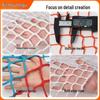 Knotless Sports Barrier Net for Basketball, Football, Table Tennis, and Badminton