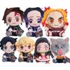Devil's Blade Anime Plush Stuffed Toy Cute Dolsl Demon Slayer Manga Doll Kimetsu No Yaiba Tanjirou Nezuko Children's Gift Decor