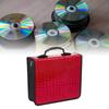 Держатель для CD-дисков, органайзер для DVD, жесткий пылезащитный портативный PU кожаный буклет для переноски дисков