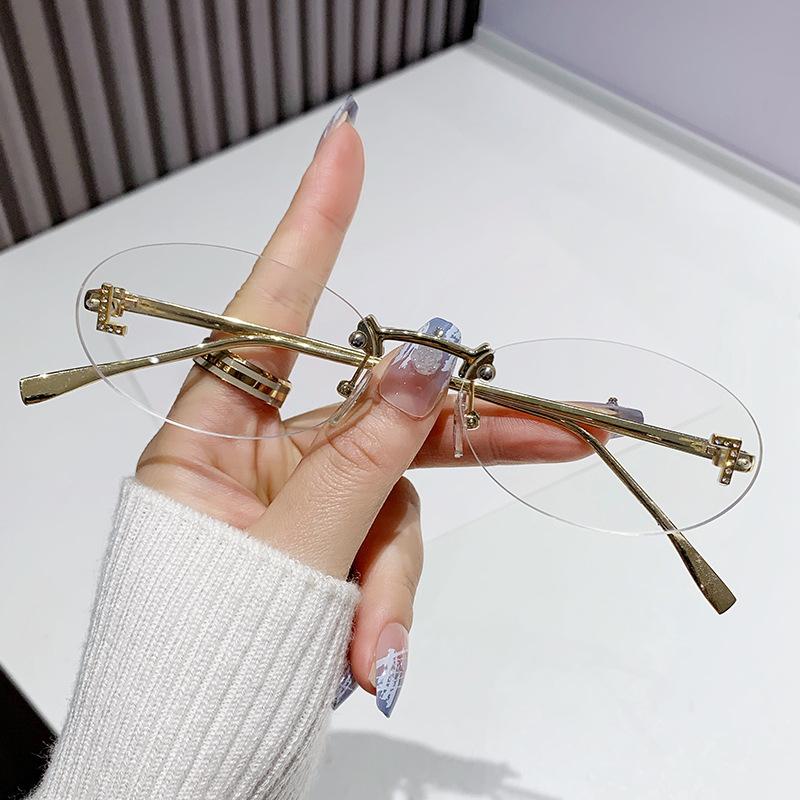 Безрамные овальные солнцезащитные очки премиум-класса с индивидуальным дизайном, Same Sunglasses Sunglasses