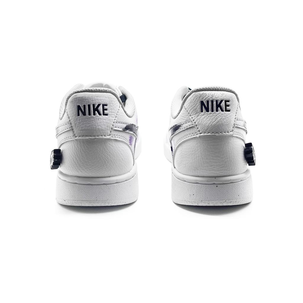 Nike Court Vision 1 Shooting Stars Purple Rain Cushioning Low top Skateboard Shoes Unisex White Purple DH2987-101(team912-)