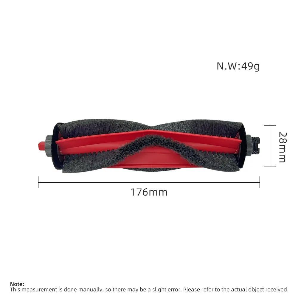 Suitable for deerma s30 (dem-s30) / s30 pro / s30 pro plus: set of spare parts and accessories main and side brushes, hepa filters, wipes, dust bags