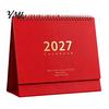 Настольный годовой планировщик 2026-2027, Календарь на 14 месяцев, Октябрь 2026 - Декабрь 2027, Большой подарок для коллег, Настольное планирование, Организация в семье,