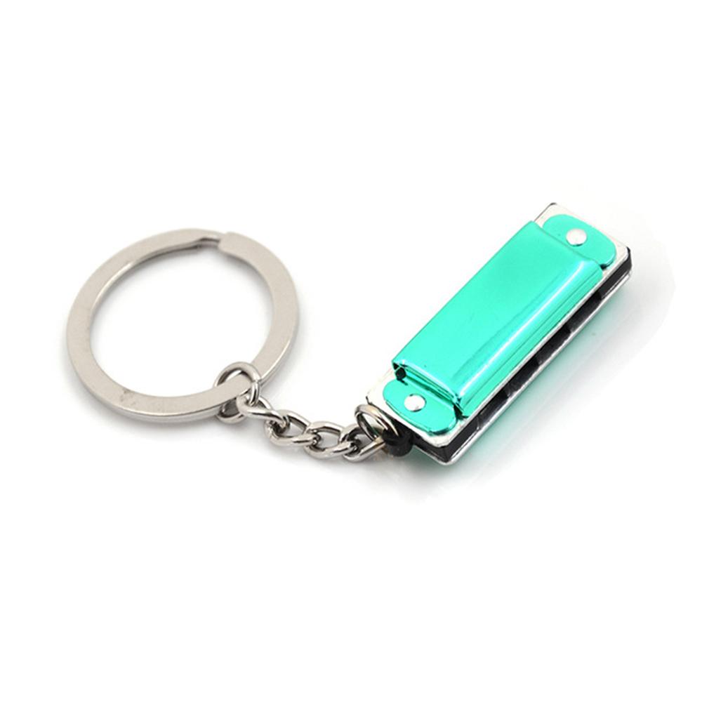 Фигурные духовые инструменты Губная гармошка Брелок Держатель для ключей Гармонический брелок Подвески