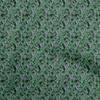 Cotton Flex Green Fabric Florals Sewing Fabric By The Yard Printed Diy Clothing Sewing Supplies 40 Inch