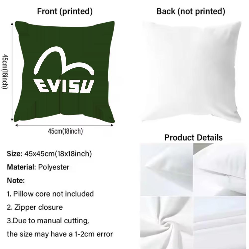 Чехол для подушки E-Evisu Feans с принтом, наволочка для подушки-сиденья на диван в гостиной и декор спальни