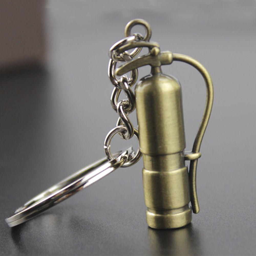 Абсолютно новый подарочный автомобильный подвесной 1шт брелок горячая пряжка цинковый сплав огнетушитель форма брелок для ключей