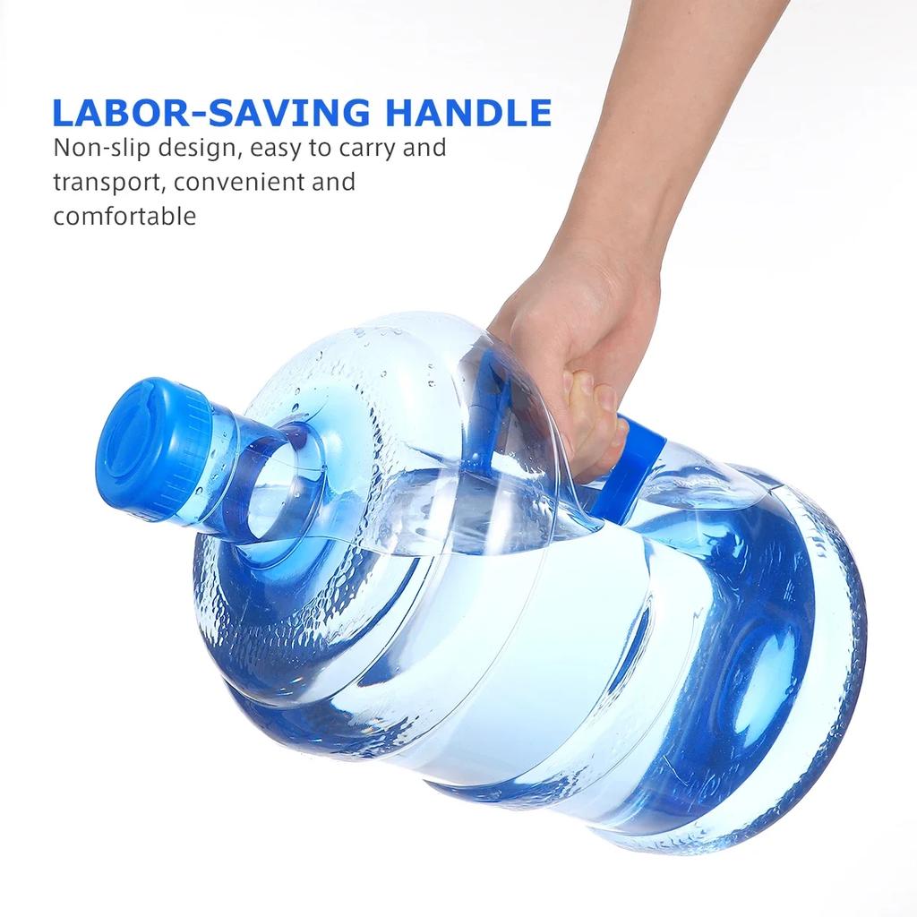 Water Bottle 5L/7.5L Portable Water Bucket Thick Mineral Water Storage Bucket Dispenser Barrel for Outdoor Camping