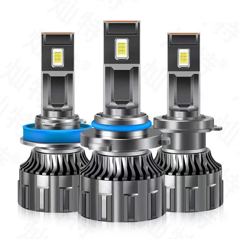 2 шт. автомобильные лампочки, автомобильная лампа 6000K H1 H3 H4 H7, светодиодная Canbus 100 Вт 20000LM H8 H11 HB3 9005 HB4 9006 Led